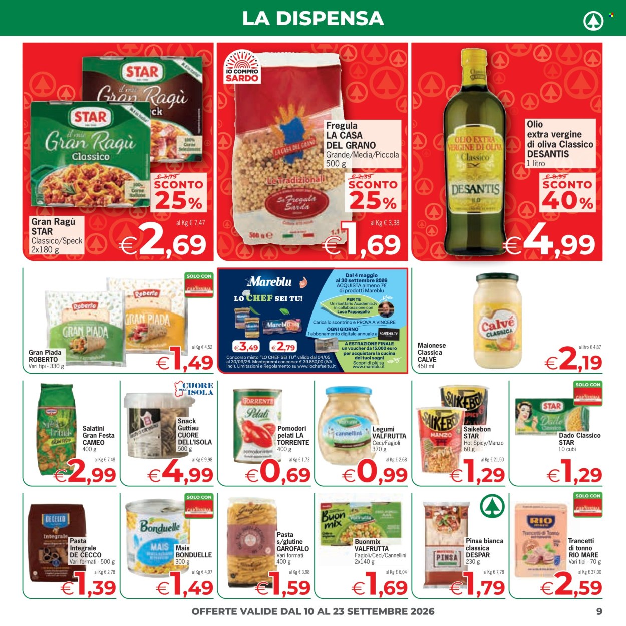Volantino Eurospar - 10/9/2026 - 23/9/2026. Pagina 9
