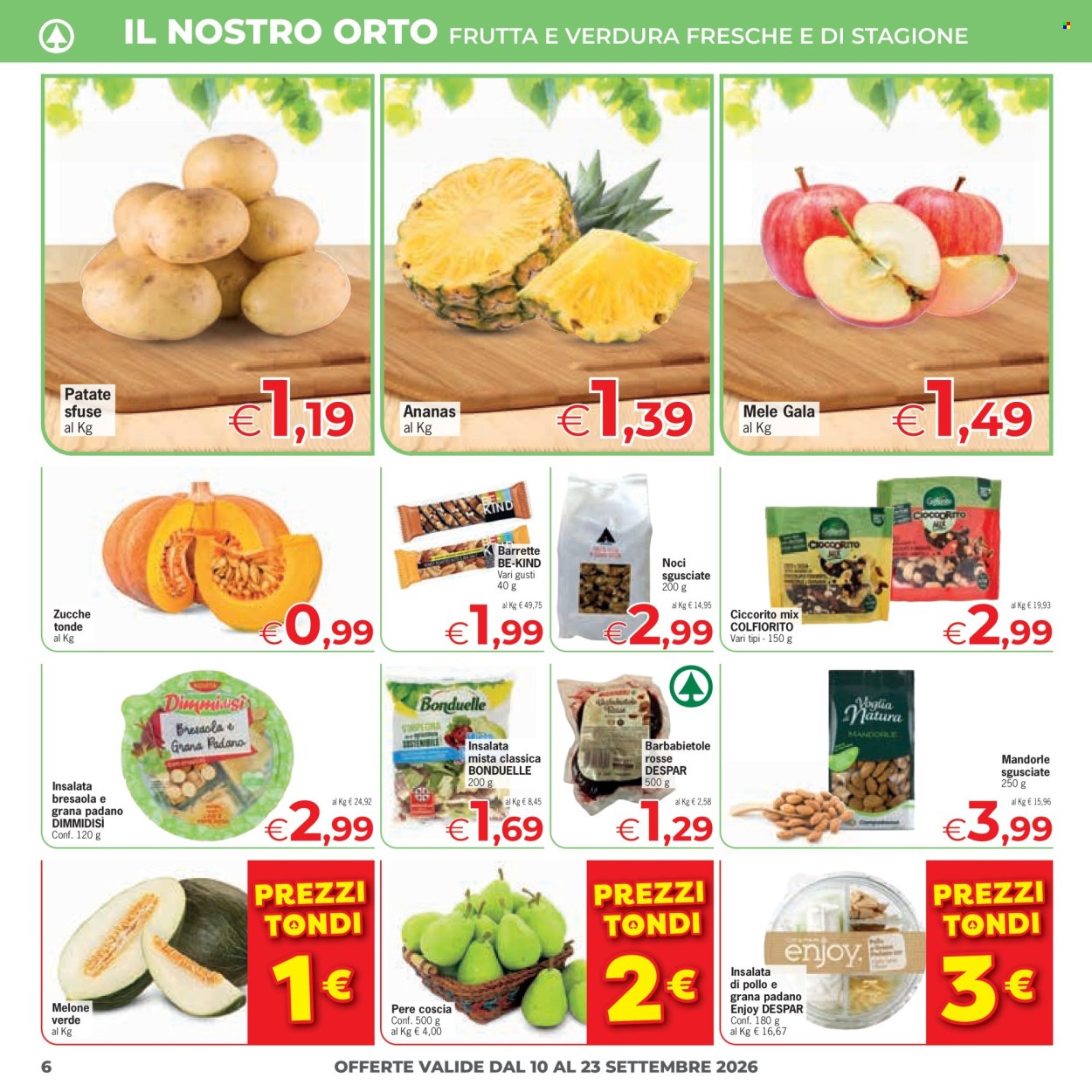 Volantino Eurospar - 10/9/2026 - 23/9/2026. Pagina 6