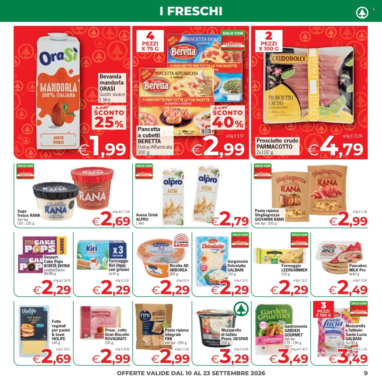 Volantino Eurospar - 10/9/2026 - 23/9/2026. Pagina 9