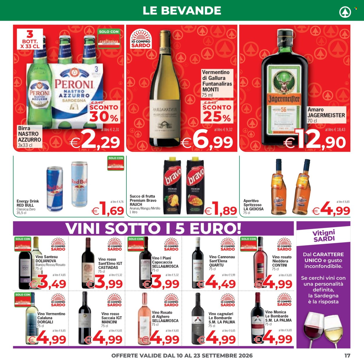 Volantino Eurospar - 10/9/2026 - 23/9/2026. Pagina 17