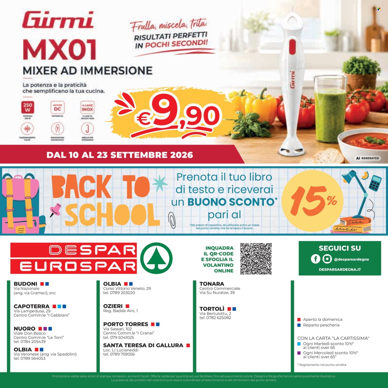 Volantino Eurospar - 10/9/2026 - 23/9/2026. Pagina 20
