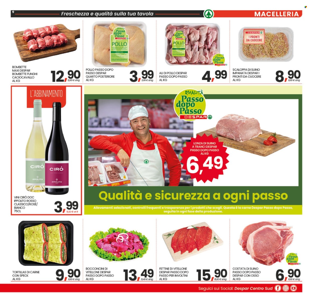 Volantino Eurospar - 10/9/2026 - 17/9/2026. Pagina 9
