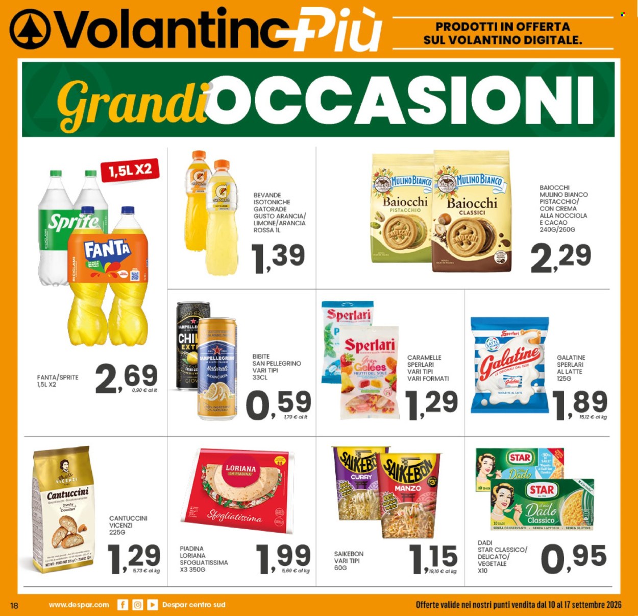 Volantino Despar - 10/9/2026 - 17/9/2026. Pagina 17
