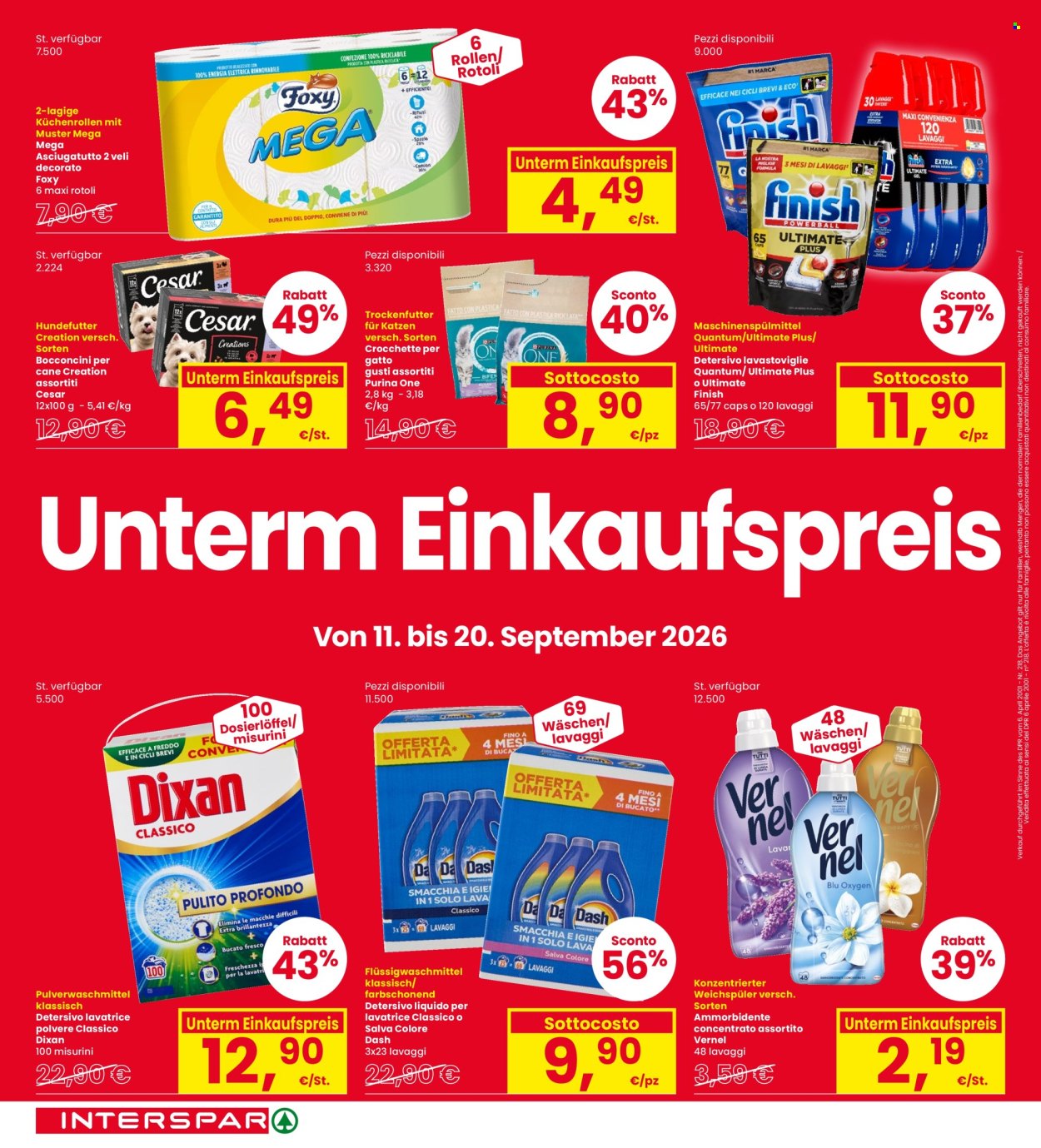 Volantino Interspar - 11/9/2026 - 23/9/2026. Pagina 6