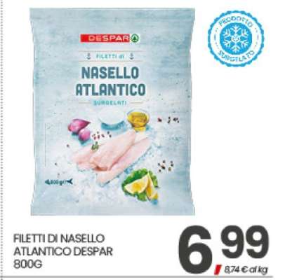 FILETTI DI NASELLO ATLANTICO DESPAR