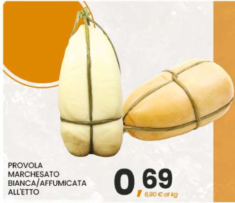 PROVOLA MARCHESATO BIANCA/AFFUMICATA ALL'ETTO