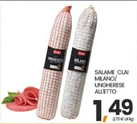 SALAME CLAI MILANO/UNGHERESE ALETTO