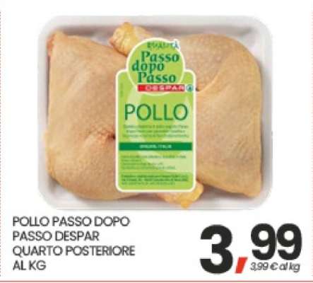 POLLO PASSO DOPO PASSO DESPAR