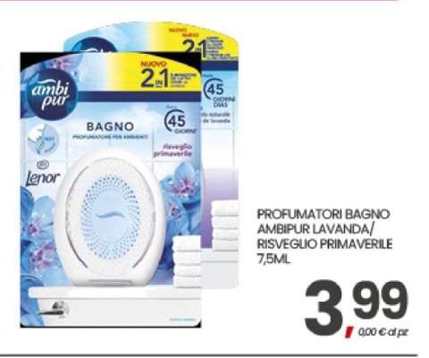 PROFUMATORI BAGNO AMBIPUR LAVANDA/RISVEGLIO PRIMAVERILE