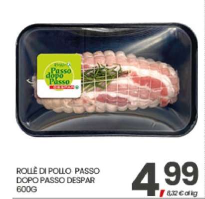 ROLLÈ DI POLLO PASSO DOPO PASSO DESPAR