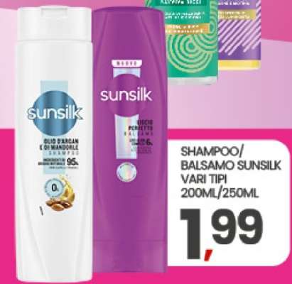 SHAMPOO, BALSAMO SUNSILK