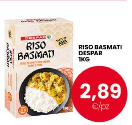 RISO BASMATI DESPAR 1KG