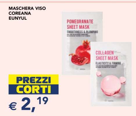 MASCHERA VISO COREANA EUNYUL