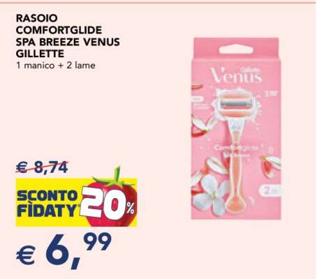 RASOIO COMFORTGLIDE SPA BREEZE VENUS GILLETTE