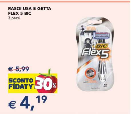 RASOI USA E GETTA FLEX 5 BIC