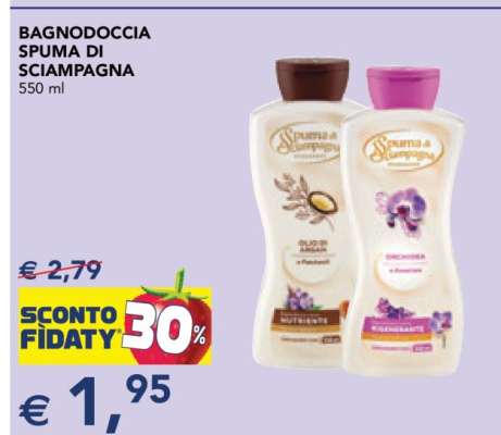 Bagnodoccia Spuma di Sciampagna