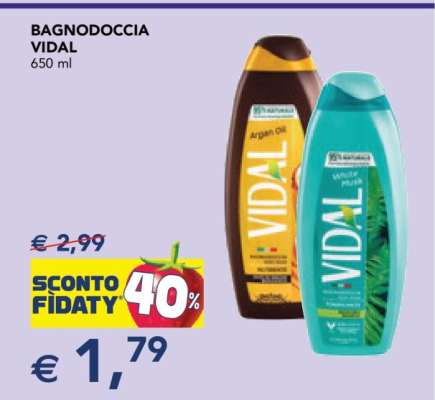 BAGNODOCCIA VIDAL
