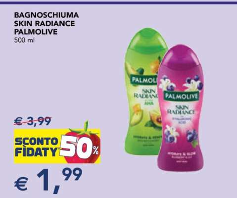 BAGNOSCHIUMA SKIN RADIANCE PALMOLIVE