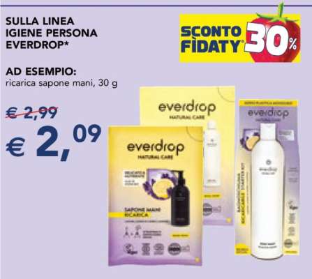 Everdrop Ricarica Sapone Mani