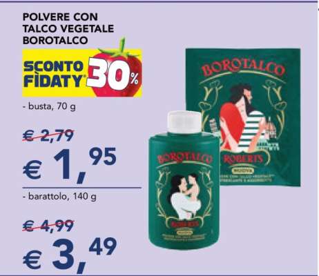 POLVERE CON TALCO VEGETALE BOROTALCO
