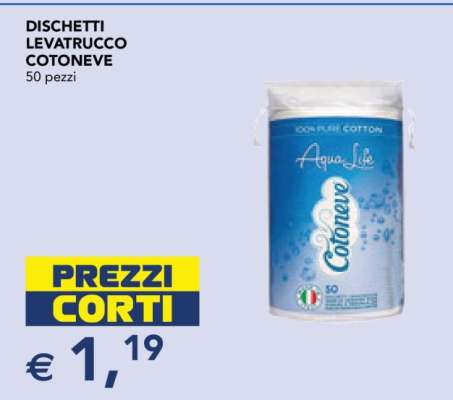 DISCHETTI LEVATRUCCO COTONEVE