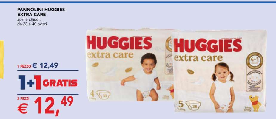 PANNOLINI HUGGIES EXTRA CARE