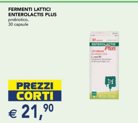 FERMENTI LATTICI ENTEROLACTIS PLUS