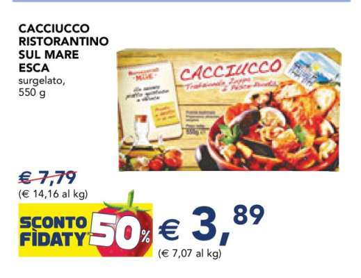 CACCIUCCO RISTORANTINO SUL MARE ESCA