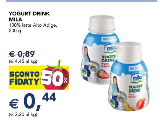 YOGURT DRINK MILA