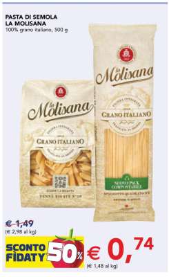 PASTA DI SEMOLA LA MOLISANA