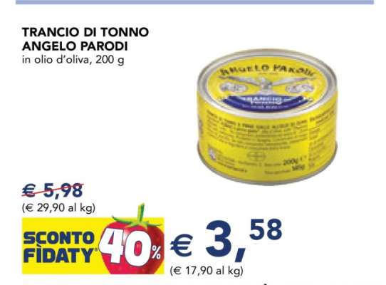 TRANCIO DI TONNO ANGELO PARODI