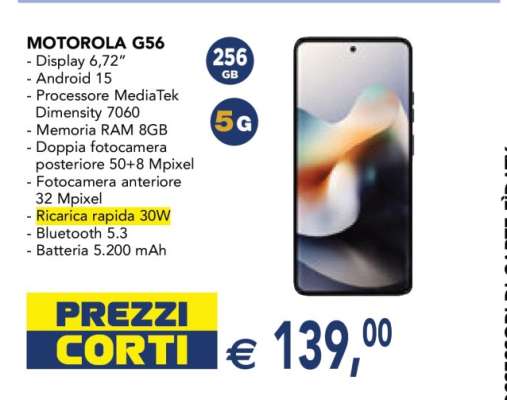 MOTOROLA G56
