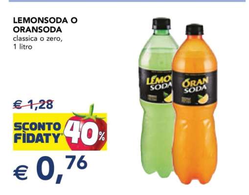 LEMONSODA O ORANSODA