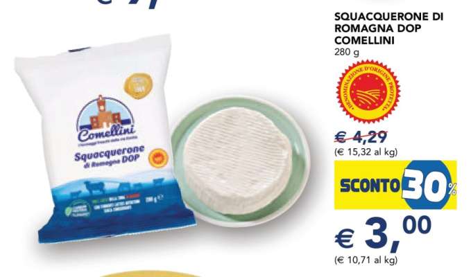SQUACQUERONE DI ROMAGNA DOP COMELLINI