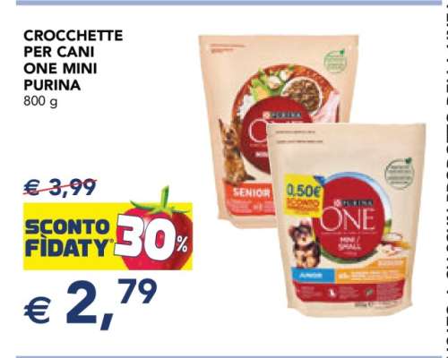 CROCCHETTE PER CANI ONE MINI PURINA