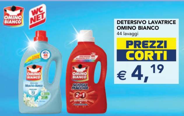 Detersivo Lavatrice Omino Bianco