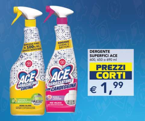 DETERGENTE SUPERFICI ACE