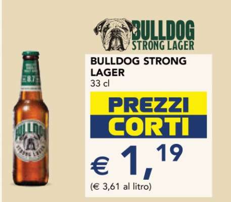 BULLDOG STRONG LAGER