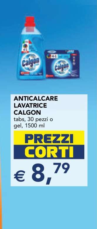 Anticalcare Lavatrice Calgon