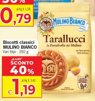 Biscotti Classici Mulino Bianco