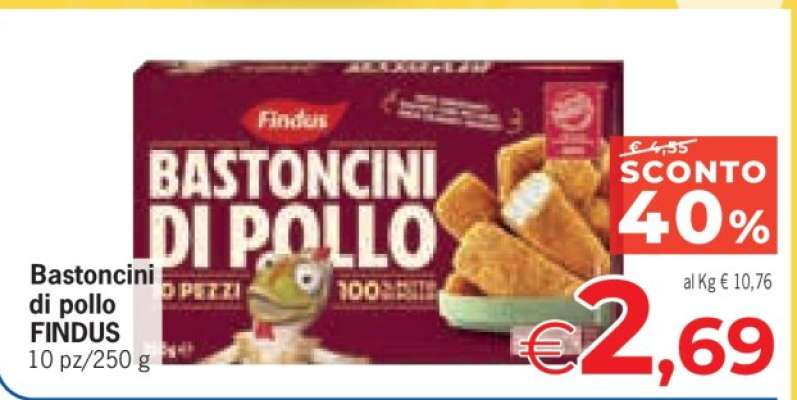 BASTONCINI DI POLLO