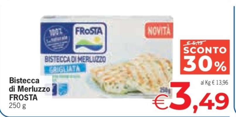 Bistecca di Merluzzo Frosta