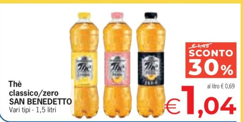 Thè classico/zero SAN BENEDETTO
