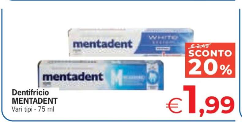 DENTIFRICIO MENTADENT