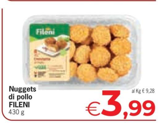 Nuggets di pollo FILENI