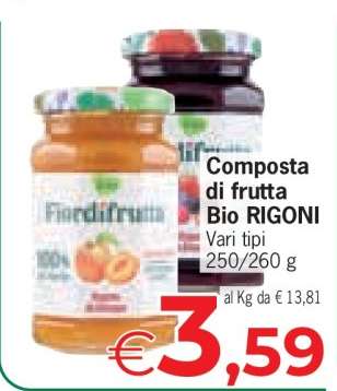 Composta di frutta Bio RIGONI