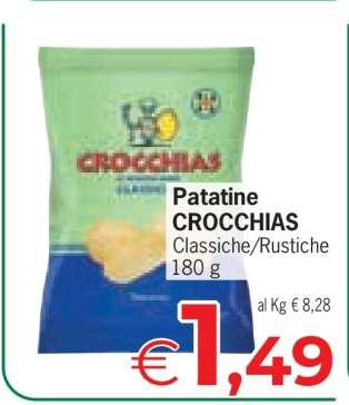Patatine CROCCHIAS