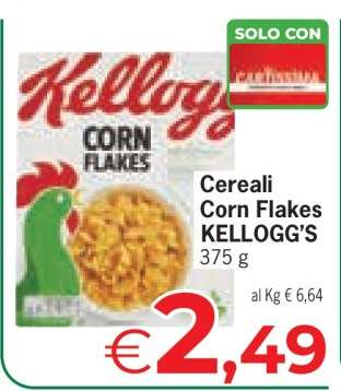 Cereali Corn Flakes KELLOGG'S
