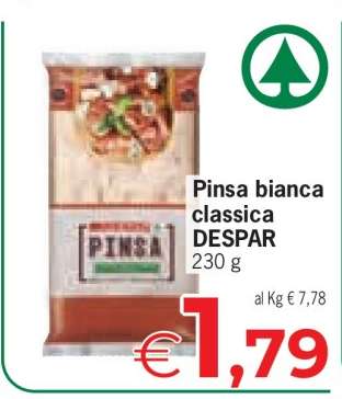 Pinsa bianca classica DESPAR