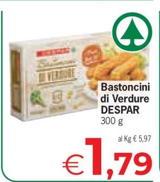 BASTONCINI DI VERDURE DESPAR